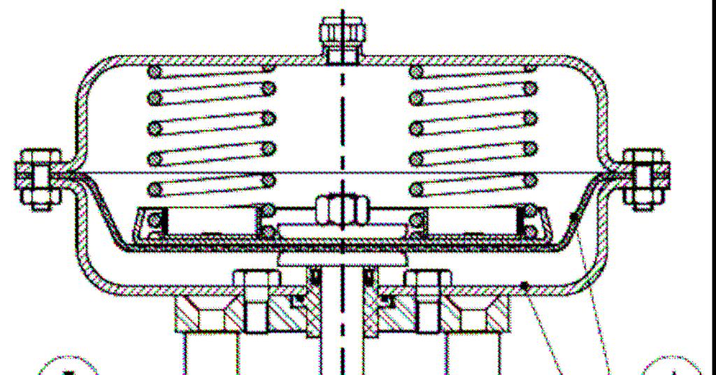 PV 17B VALVOLA PNEUMATICA ON-OFF PN 16 Dal DN25 al DN100 Le valvole ON-OFF PV17B sono valvole a flusso avviato a due vie, seggio singolo ed attacchi in linea.