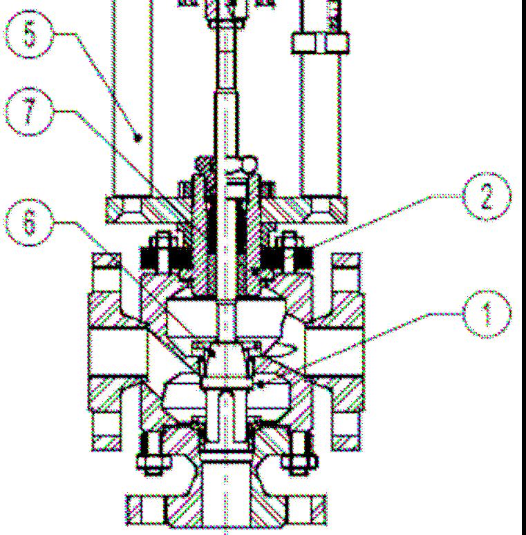 1 CORPO AISI AISI 2 CASTELLO AISI AISI 3 ATTUATORE ACCIAIO FE401.1/AISI AISI FE410.