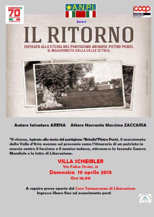 00 IL RITORNO Rappresentazione teatrale ispirata alla storia del partigiano