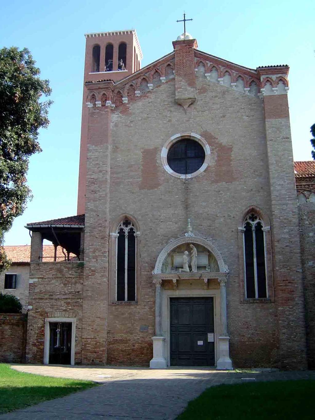 Affreschi di Bernardo Molinas ( La Madre e La Santa ) per la Chiesa di Sant Elena a Venezia.