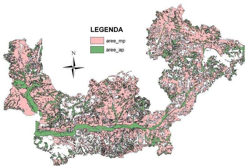 II Stima della risorsa naturale Interscambio acque superficiali - sotterranee Carta della