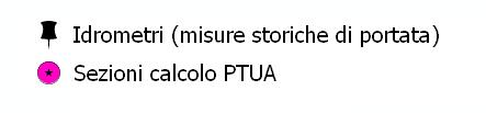 PTUA Sezioni di calcolo Adda a Sondalo Adda ad Ardenno Mallero a