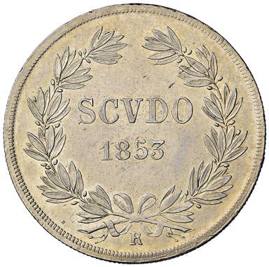 Scudo 1853 A. VII PAG.