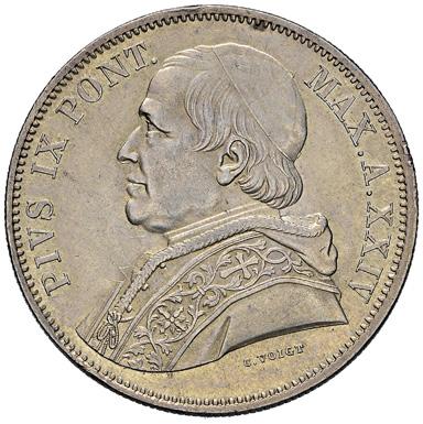 in Cu 2 baiocchi 1849