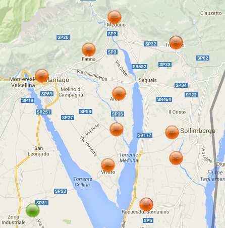 COORDINAMENTO DI MEDUNO 1) SS. REDENTORE - MEDUNO 2) S. ANTONIO - TRAVESIO 3) MARIA IMMACOLATA - FANNA 4) G.