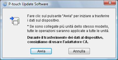 fare clic su [Trasferisci]. Fare clic su "Per ulteriori dettagli, fare clic qui.