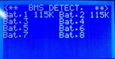 equivale al Baude Rate della porta BMS; se la