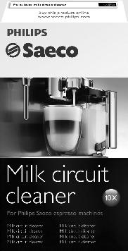 di pulizia circuito latte