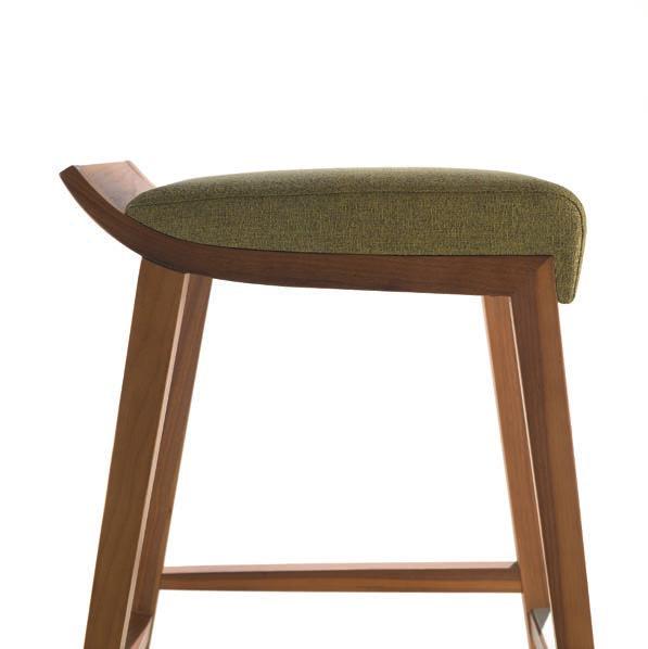onde barstool without back - wave upholstering SG_800 gas sgabello senza schienale -