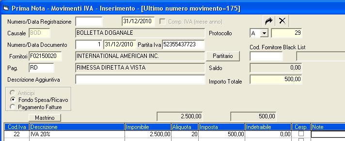 - 16 - Manuale di Aggiornamento 3.2.5.