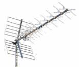 Antenne terrestri Antenne terrestri Antenna FM omnidirezionale Antenna YAGI Banda larga III / VHF Antenna log.
