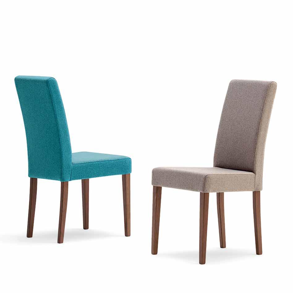 solid beech frame, seat and back upholstered