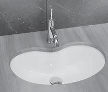 dimensioni cm 53x34,5x13 gea inset washbasin - 1th