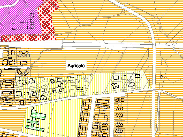 Le modifiche apportate all area agricola non determinano l introduzione di nuovi