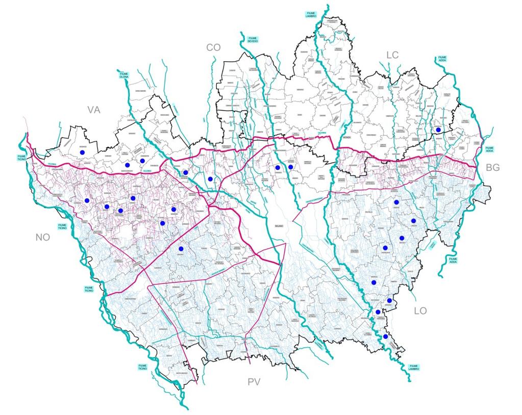 Mappa delle esondazioni e allagamenti