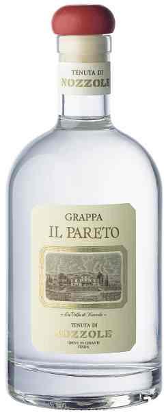 I N O S T R I D I S T I L L A T I GRAPPA IL PARETO GRAPPA