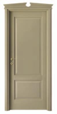 Lacquered doors available in RAL colours. cod.