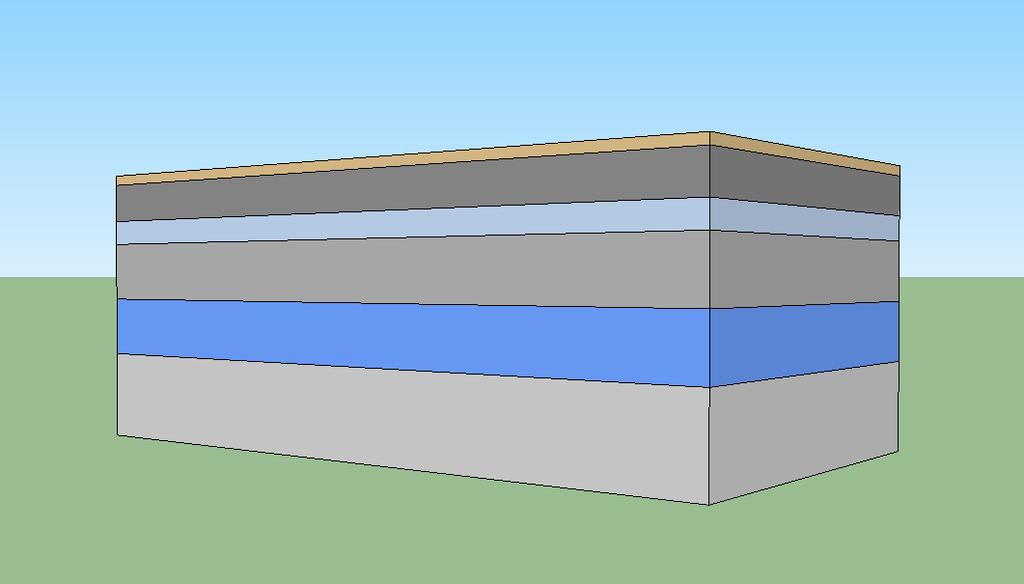 W/mq K ) da 12 cm Valore U totale = 0,18 W/mq K SOLAIO CONTRO TERRENO Soletta in cls 15 cm ( λ =1,6 W/mq K ), isolamento XPS