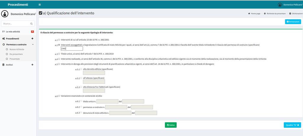 PERMESSO DI COSTRUIRE Qualificazione