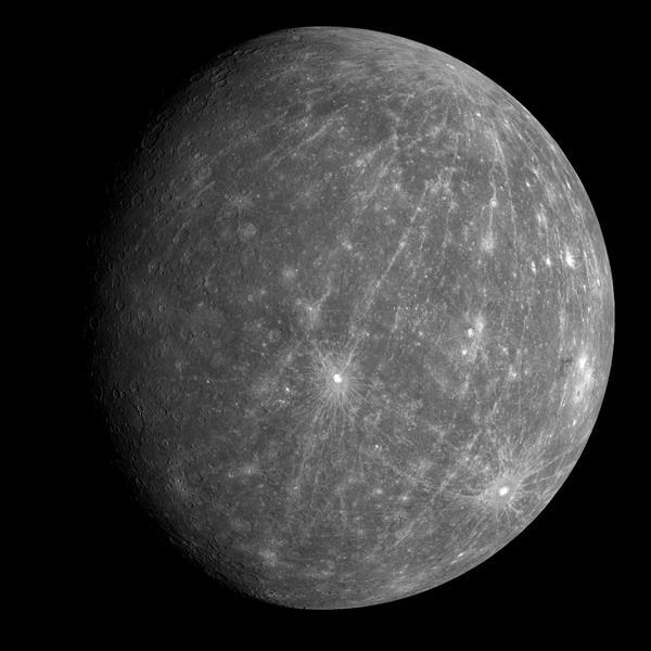 Trattandosi di un pianeta interno all orbita della Terra, Mercurio appare sempre molto