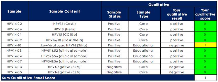 TEST HPV COME TEST PRIMARIO: CONTROLLO DI QUALITA ESTERNO VEQ Monitoraggio test HC2, linea di strumentazioni automatiche completa QCMD*: