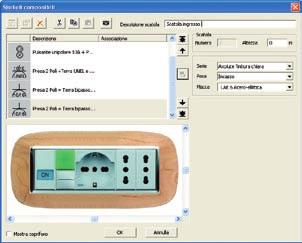 Il programma permette di creare o modificare in modo semplice ed intuitivo la combinazione dei frutti di ogni punto di comando e provvede ad associare automaticamente nell elenco materiale anche i