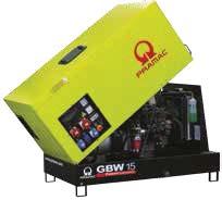 STATIONARY // GBW 10-45 GBW 30-45 DIESEL GRUPPO ELETTROGENO GBW30P GBW30Y GBW45Y GBW45P TIPO POTENZA TRIFASE 400/230V** POTENZA TRIFASE kw kva kw kva kw kva kw kva POTENZA MASSIMA LTP 26,0 32,5 26,0