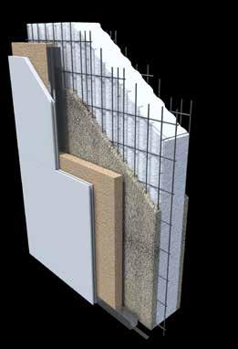 Il pannello singolo MetroWall di System+ può essere utilizzato come parete portante per edifici ad uso abitativo, industriale e commerciale, in accoppiata ad una controparete in lastra di gesso