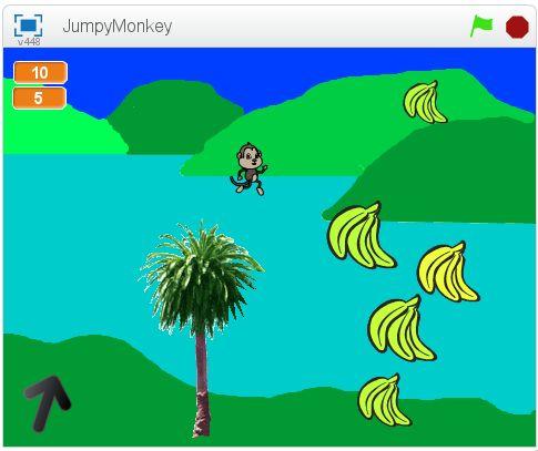 Il secondo tutorial: Jumpy Monkey Scopo del gioco: