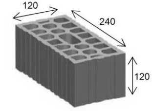 3,7 6,3 9,3 12,7 18,0 27,0 Carico consigliato a taglio V rec (kn) 5,4 8,6 12,5 23,3 36,3 52,5 Mattone Pieno EN 771-1 Dimensioni 120x240x60mm, tipologia di barra > 5.