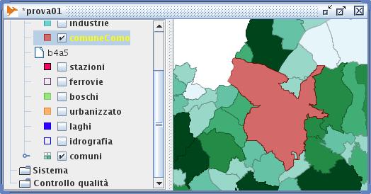 modificare un layer: la