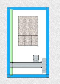 disegno) è variabile da 800 a 1200mm in funzione della dimensione e dell orientamento del bancale.