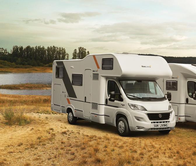 Experience more! Gli autocaravan e i van Sun Living sono progettati e realizzati per farvi vivere infinite avventure.