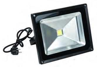 IK10 Staffa di supporto utilizzabile come piedistallo Tubi di illuminazione sostituibili Incluse lampade Lampada LED professionale bridgelux 100 Watt 1 x Lampada a LED Bridgelux 6500 Kelvin