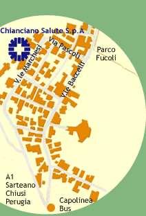 Dove si trova e come si raggiunge il Centro Il Centro Chianciano Salute si trova a Chianciano Terme (SI) in via Concetto Marchesi n.