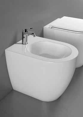 500 wall-hung one-hole bidet.