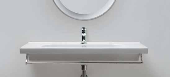 XCU 200/64 lavabo sospeso monoforo / XCU 200/64 wall-hung one