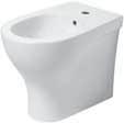 Floor and wall hung WCS flush with just 3 litres instead of the traditional 9 lt.