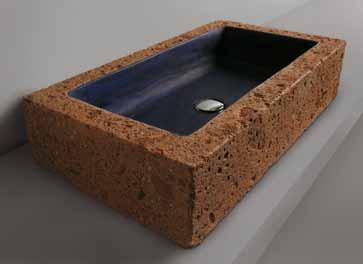 60/BLU CIVITA rectangular basin with blue internal sink 03.