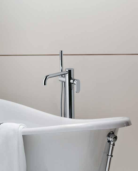 lavabo a parete. bocca tonda 100 mm 100 mm wall-mounted, round spout AN 19TB lavabo a parete.