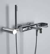 with ø25 mm cartridge AN 83 doccia incasso placca 145 mm 145 mm plate, inset shower mixer AN 94 doccia incasso,