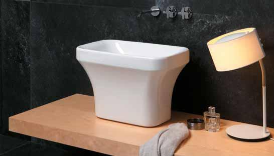 TUL 200FR/ST - TUL 300FR Freestanding washbasin with ceramic