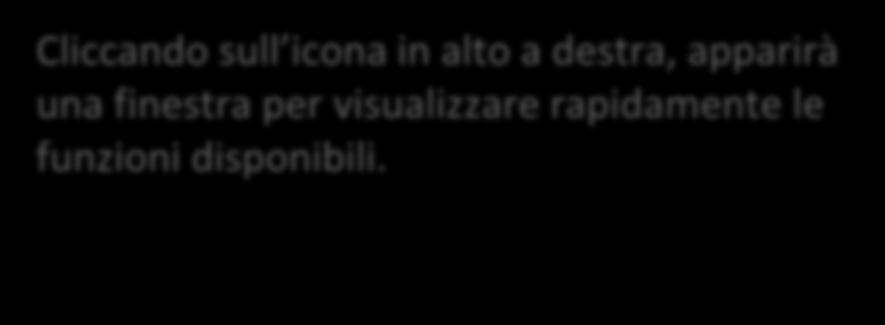 Funzione Transazioni visualizzazione Driver User Cliccando sull icona in alto a destra, apparirà una finestra per visualizzare rapidamente le