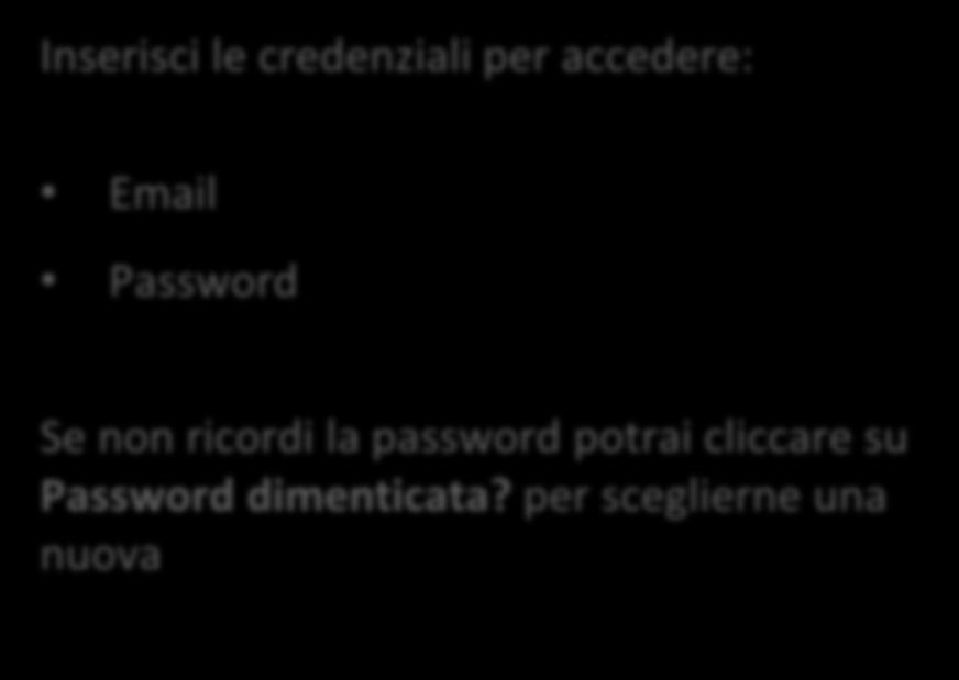 Entra in CartissimaWeb visualizzazione Fleet Manager Inserisci le credenziali per accedere: Email Password Se non ricordi la password potrai cliccare