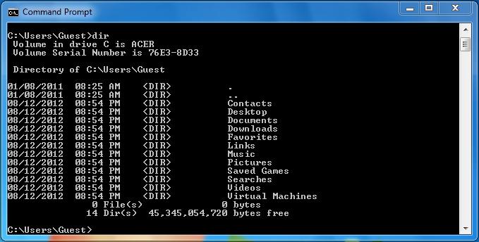 Command Line Interface si scrivono singoli comandi per far svolgere al computer un certo compito: cd