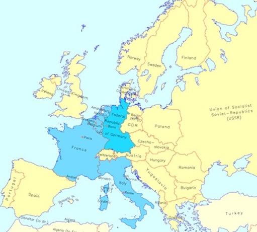 le svolte 1957 TRATTATO DI ROMA: NASCE LA CEE La Comunità Economica Europea stabilisce una progressiva libera circolazione di merci e capitali.