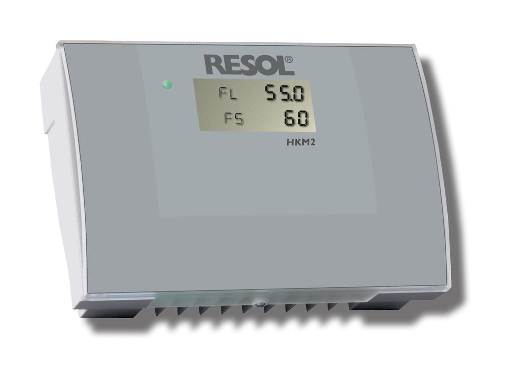 RESOL HKM2 Modulo per la gestione di un circuito di riscaldamento Comando Montaggio Allacciamento elettrico HKM2 *48005140* 48005140 Grazie per aver acquistato questo