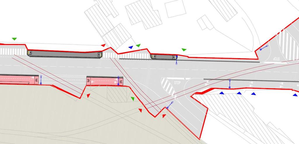 Le condotte di distribuzione del gas interrate sono state rilevate lungo via Miraglia, via Parisi, via del Macello, via Traccia a Poggioreale e via Imparato, ed interessano per tratti sia la