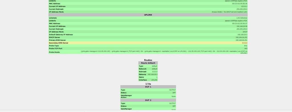 4 Risultati analisi Troubleshoot La schermata di analisi ottenuta offre le indicazioni sullo stato della