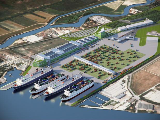 Le autostrade del Mare in Italia (3/3) Il nuovo Terminal delle Autostrade del Mare sarà realizzato a Fusina, all incrocio del canale industriale Sud e dell ultimo tratto del canale Malamocco Marghera.